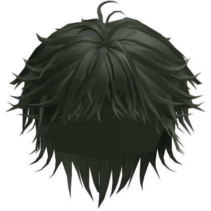 Green Messy Anime Boy Hair Roblox item