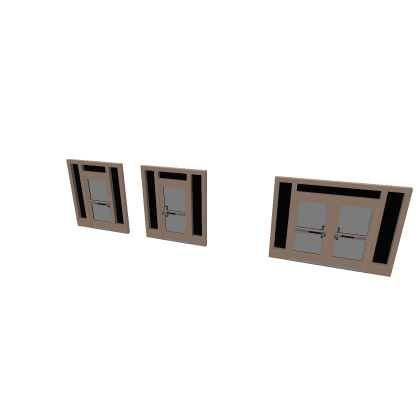 School Exterior Doors W/ Side Windows
