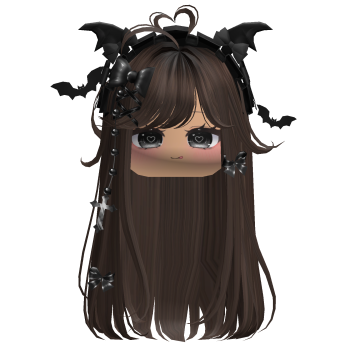 Vamp Straight  Hair w/Headband (Brown)