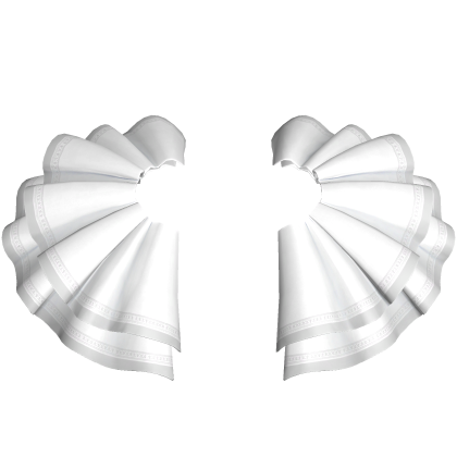 Ruffles White Side Hip Accents Skirt Cutesy Cute thumbnail