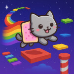 Nyan Cat's Impossible Obby 😹🌈✨
