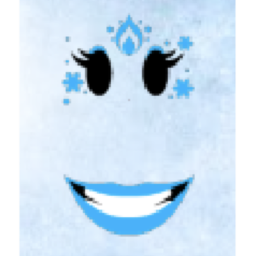 help me get the snow queen face
