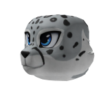 Snow Leopard Head