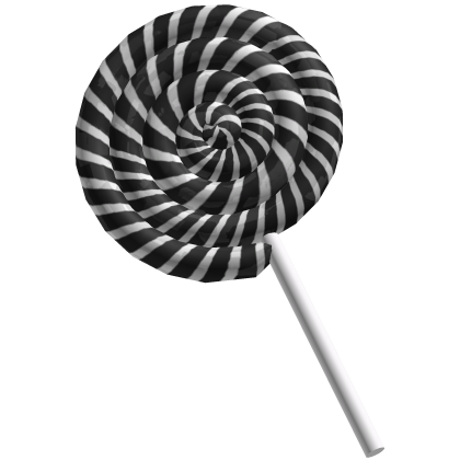 Black Swirl Lollipop