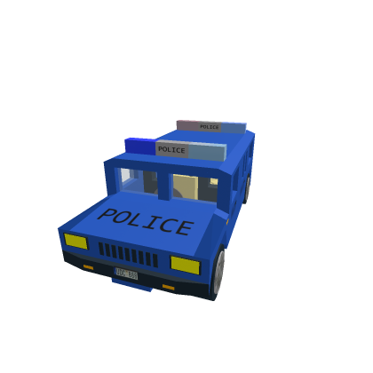 Hummer H3 Police car