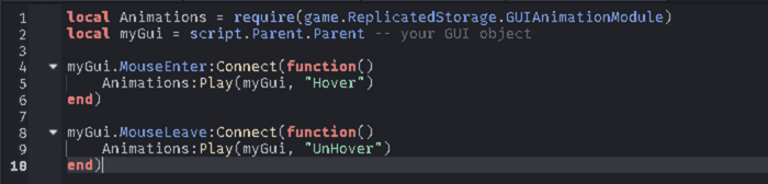 GUI Animator Plugin preview 1