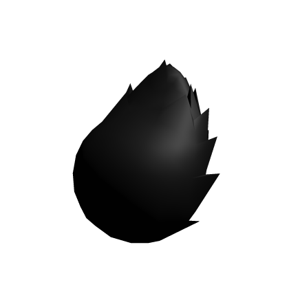 Cute Fluffy Black Bunny Tail Roblox item