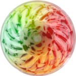 Rainbow blob