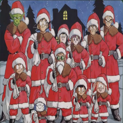 Dragon Ball Navidad Roblox decal