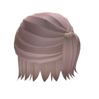 Pink Cheap Pulled Ponytail with Short Hair Roblox item