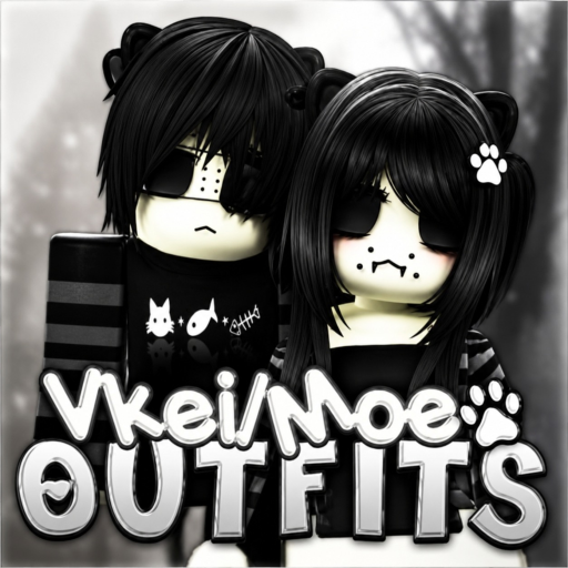 [Hallowen🎃] Moe & Vkei Outfits Roblox game