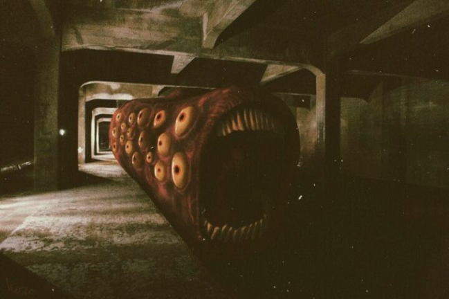 survive extra slide, smile room host and train eater screenshot 1