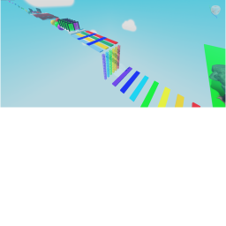 RAINBOW ROBLOX OBBY! 🌈(ESCAPE!)