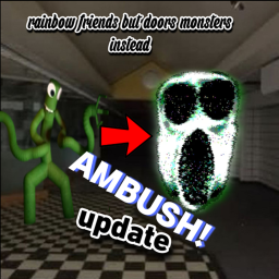 Rainbow Friends but its doors monsters [UPD]