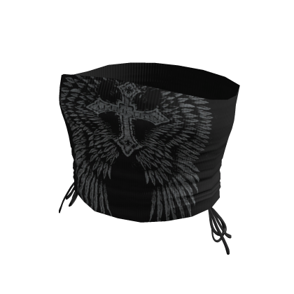 Y2k Wings Cross Tube Top