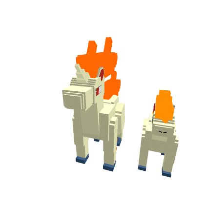 Ponyta+rapidash