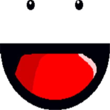 Cartoon face Roblox decal