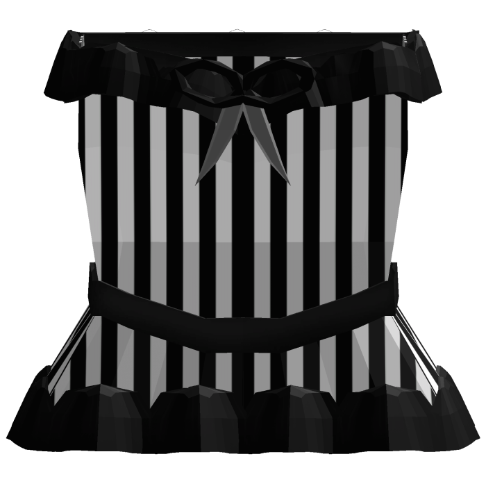 striped gothic lolita dress with scissors