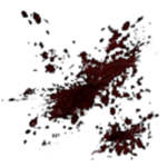Blood stain T-shirts