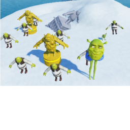shrek in the sociedad de la nieve