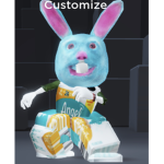 The toilet paper bunny