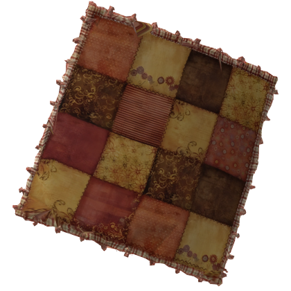 (҂ ‸ o,,) vintage flowery patchwork eyepatch ×ᆺ× 
