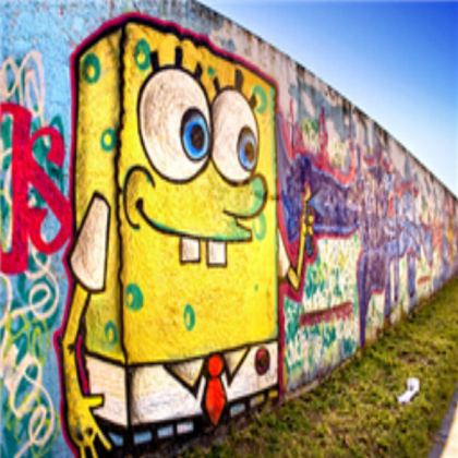 spongebob-graffiti Roblox decal