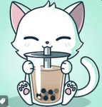 Boba and hot cocoa animals