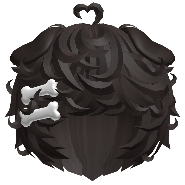 🦴 cute dark brown kawaii curly messy puppy boy