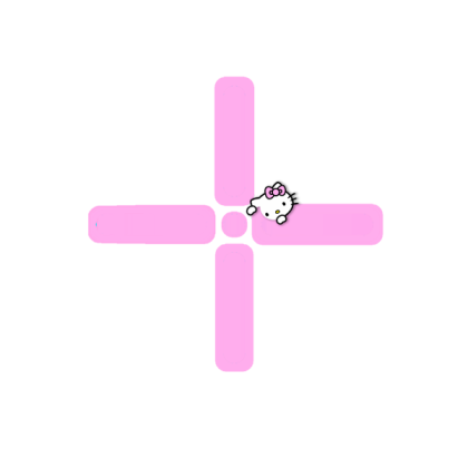 Hello Kitty Crosshair For Da Hood Roblox decal