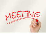 Meetings.