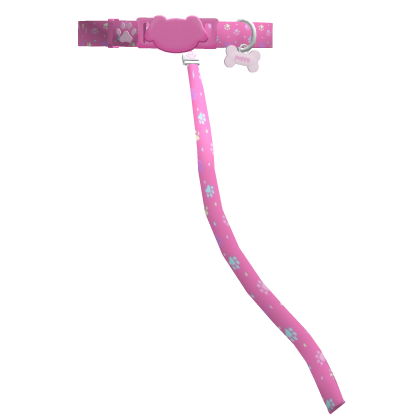 ♡ : colorful paws hot pink puppy collar tweencore 