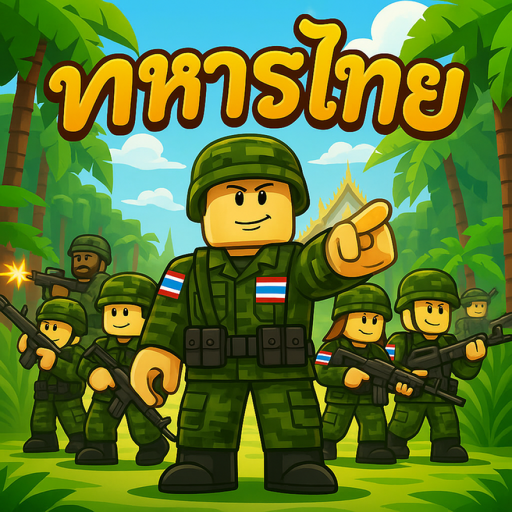 ทหารไทย | Thai Army Life Simulator official Roblox game thumbnail
