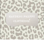 haydens preppy clothing!