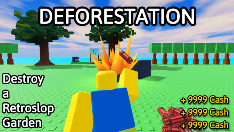 destroy a retroslop garden screenshot 1