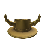 Golden Horned Fedora