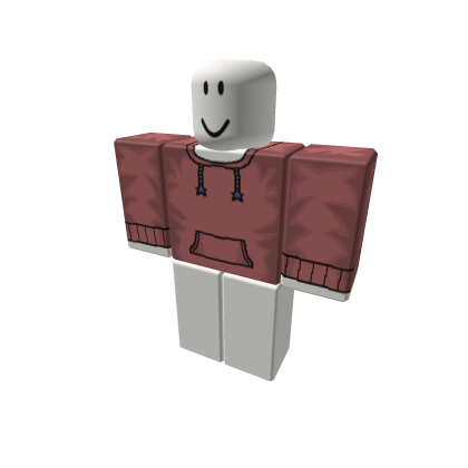 Roblox red hoodie on sale