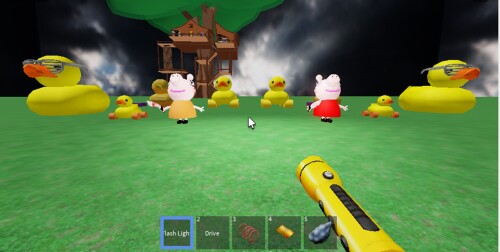 peppa pig and mommy pig survival 