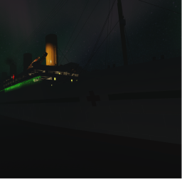 HMHS Britannic Night Demo