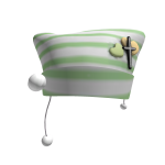 Beanie with Pom Poms (Green)