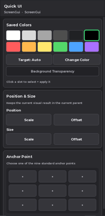 Quick UI preview 1