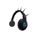 Turquois Logo Spike Headphones