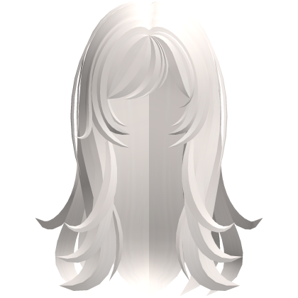 cute messy moe overgrown layers blonde Roblox item