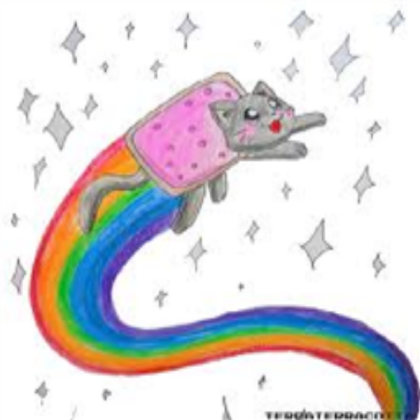 Cute nyan cat! Roblox decal