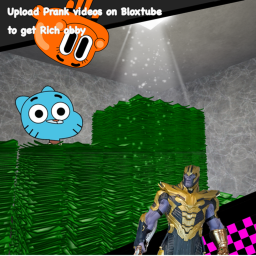 Upload prank videos on Bloxtube to get rich Obby