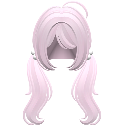 ♡ ꒰ Sweet Adorable Cutecore Pigtails in Light Pink