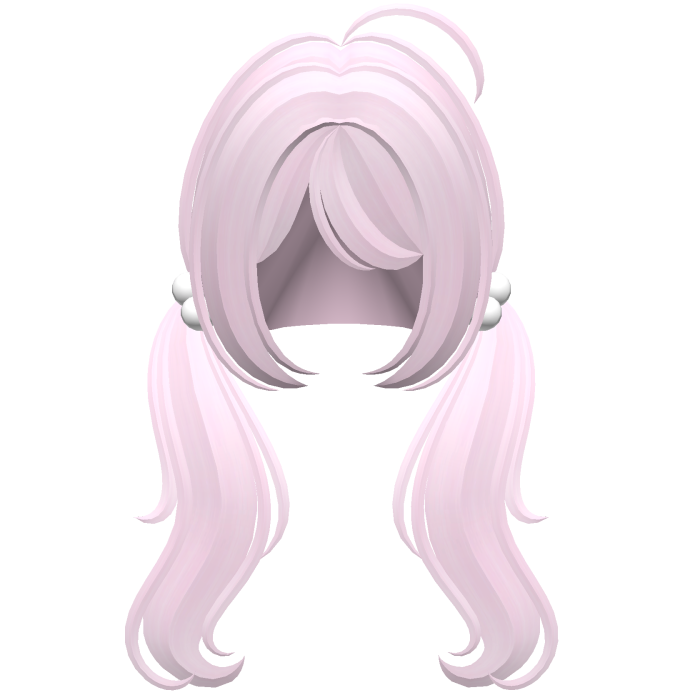 ♡ ꒰ Sweet Adorable Cutecore Pigtails in Light Pink