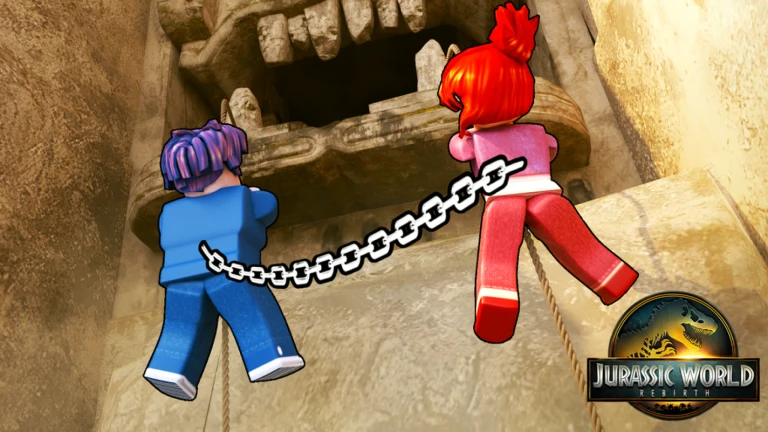Chained 🦕[2 Player Obby]