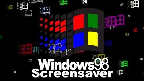 Windows 98 Screensaver.
