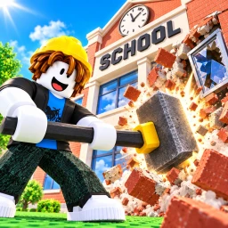 [🎃 HALLOWEEN] Destroy the School 🏫 icon